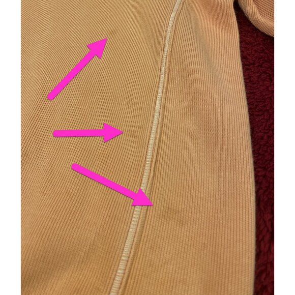 Tommy Bahama Men's Quarter Zip Relax Peach Size Medium - Picture 8 of 8